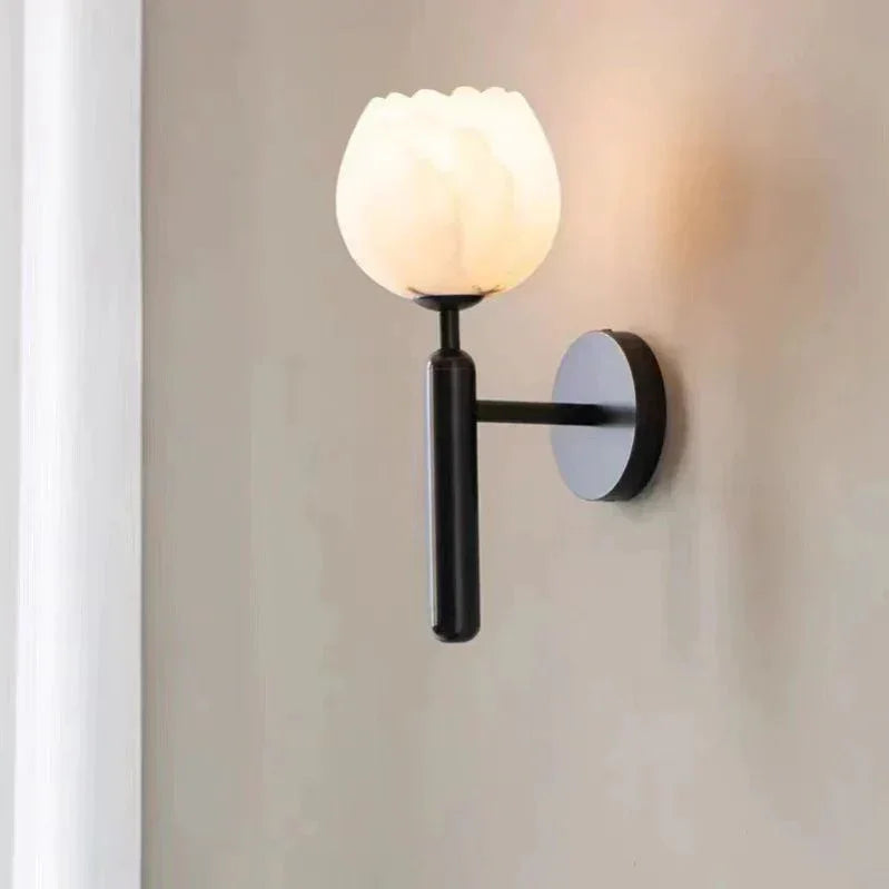 Kelpwood Marble Lamp