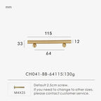 Kerdelta Brass Ball Knobs