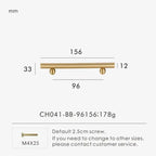Kerdelta Brass Ball Knobs