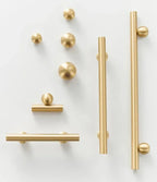 Kerdelta Brass Ball Knobs