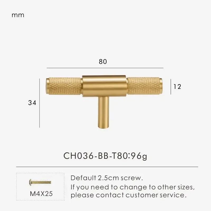 Kerfita Brass Daledale Handles