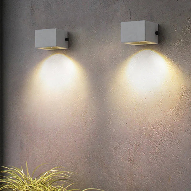 Kerfita Cement LED Wall Lamp