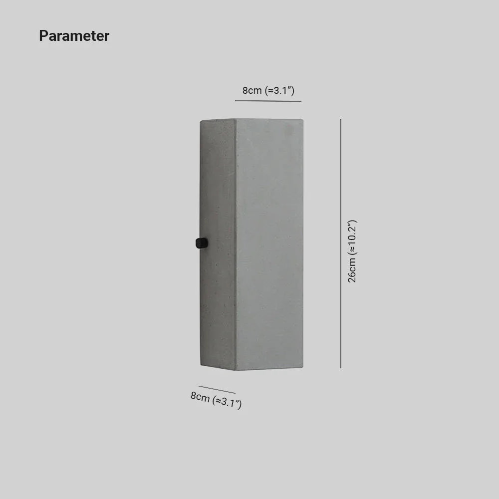 Kerfita Cement LED Wall Lamp
