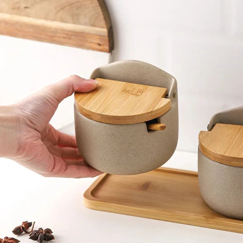 Kerlira Ceramic Seasoning Jar Set