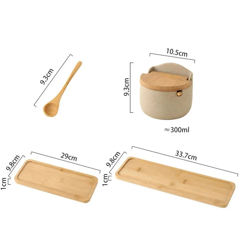 Kerlira Ceramic Seasoning Jar Set