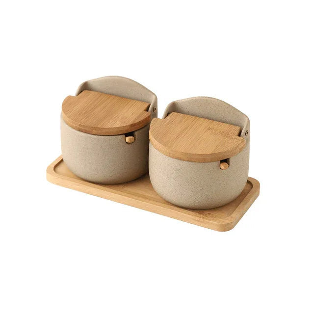 Kerlira Ceramic Seasoning Jar Set