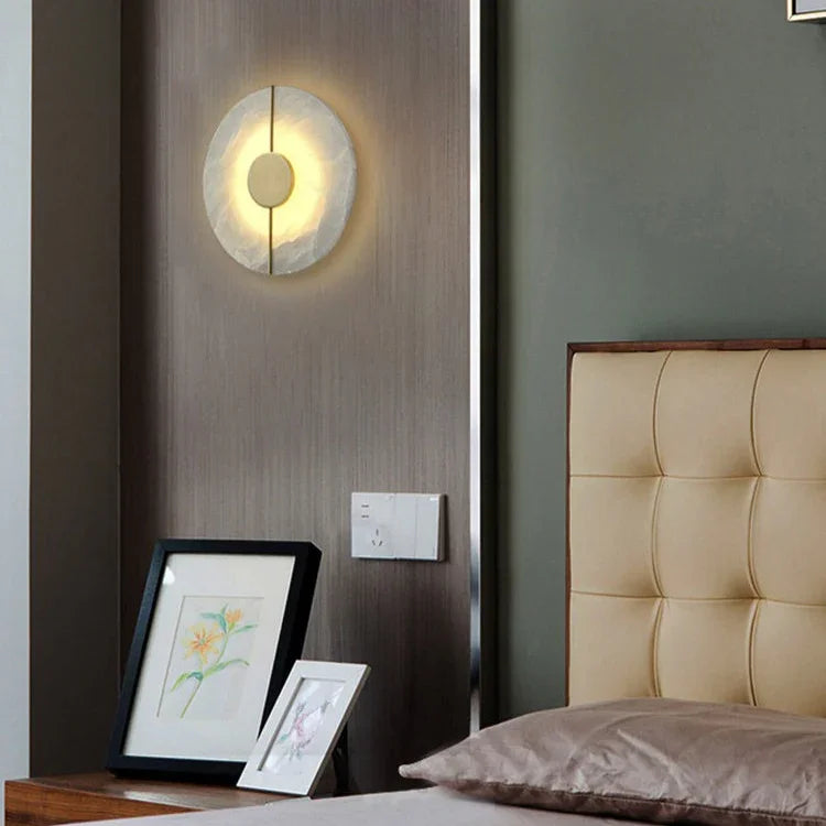 Kerlynta Alabaster Wall Lamp
