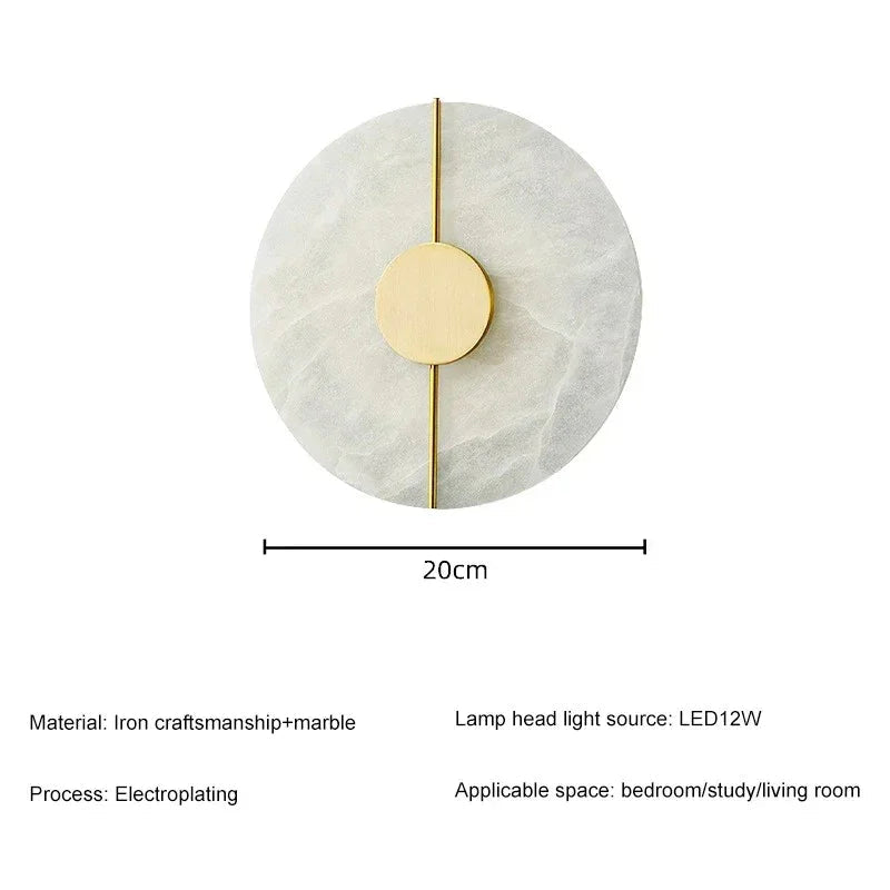 Kerlynta Alabaster Wall Lamp