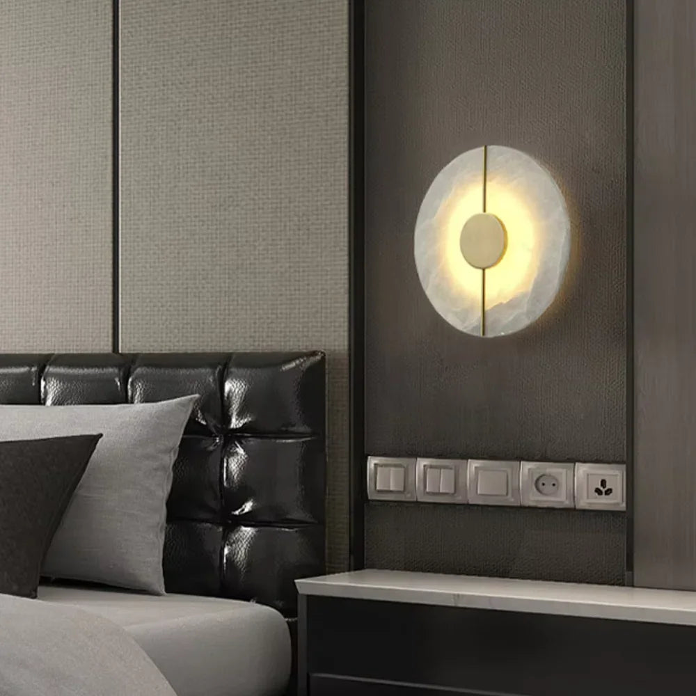 Kerlynta Alabaster Wall Lamp