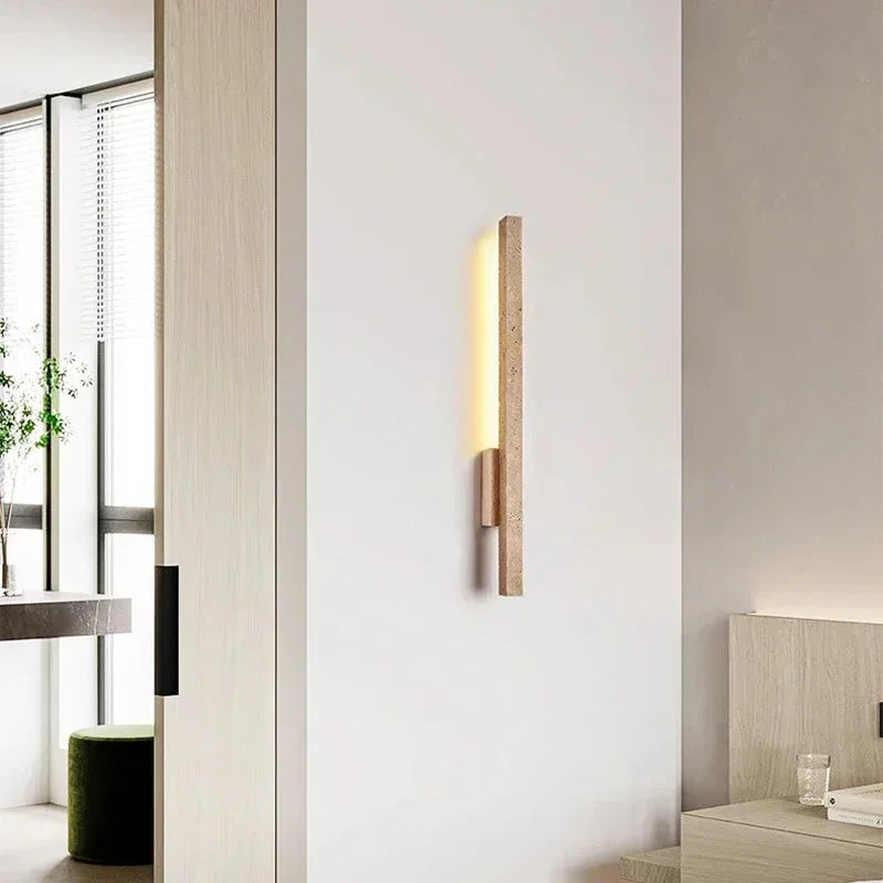 Kerlynta Travertine Wall Lamp