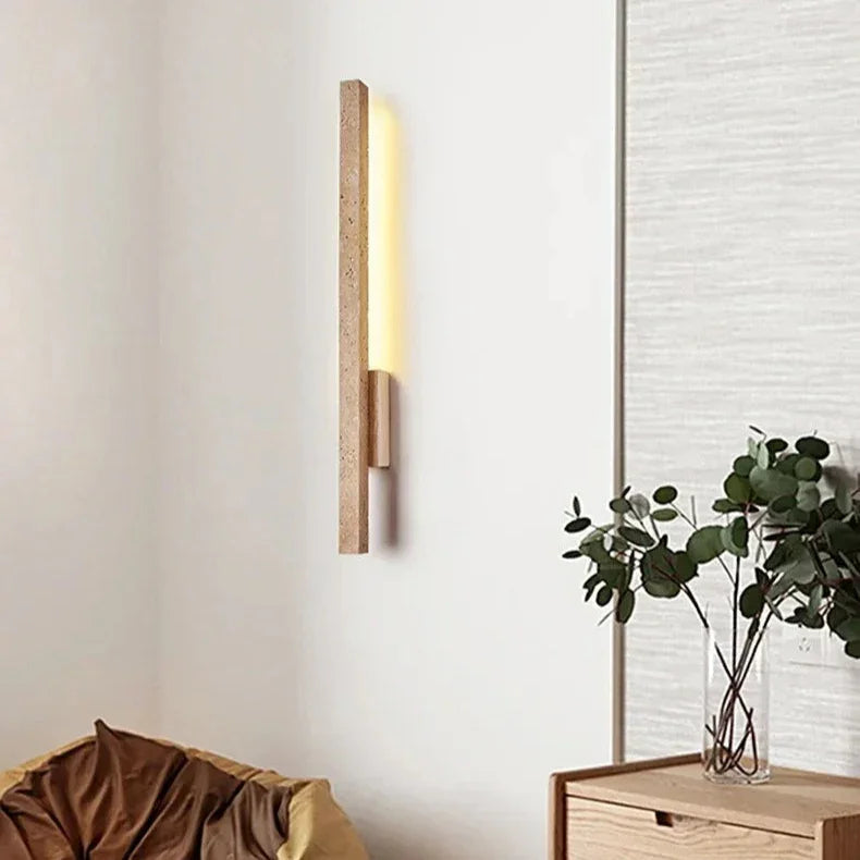 Kerlynta Travertine Wall Lamp