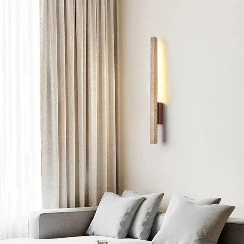 Kerlynta Travertine Wall Lamp