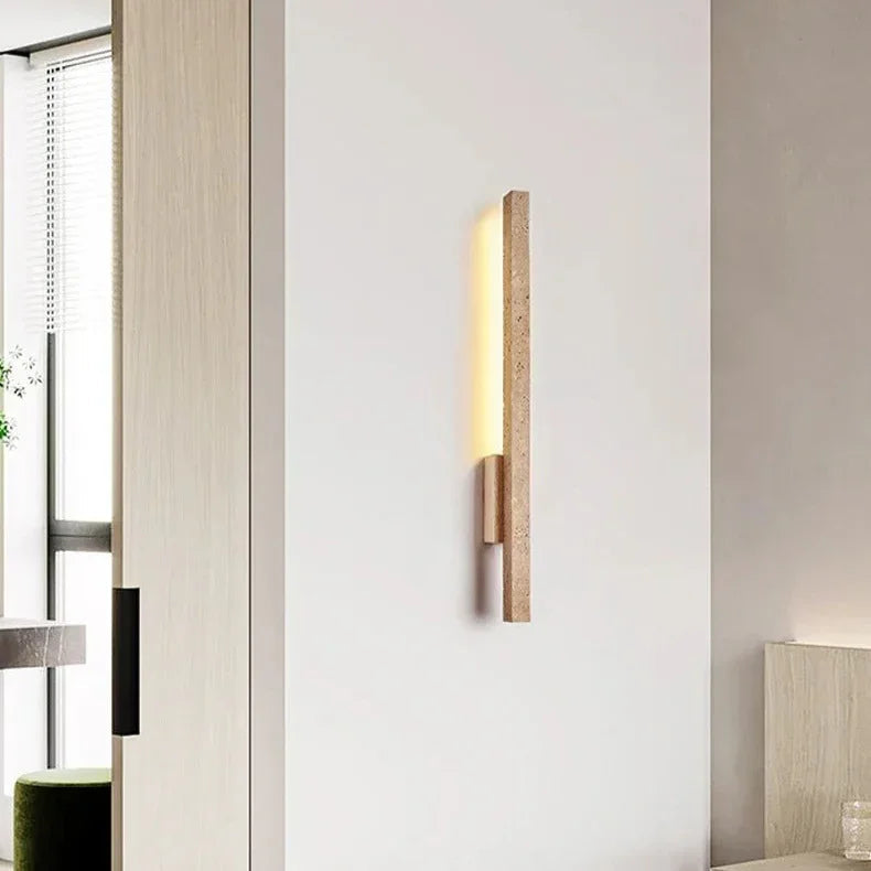 Kerlynta Travertine Wall Lamp