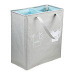 Laundry Separator Basket with Handles and Compartments | TheKanta