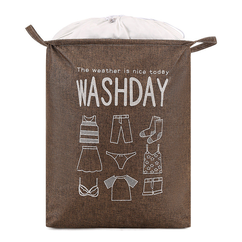 Laundry Storage Basket Soft Textile Foldable | TheKanta