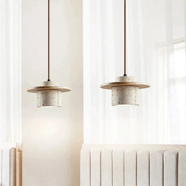 Linndosa Travertine Pendant Lamp