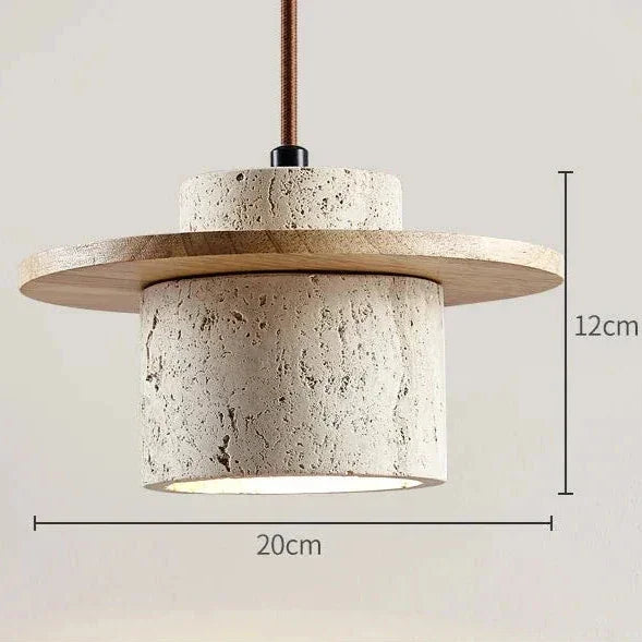 Linndosa Travertine Pendant Lamp
