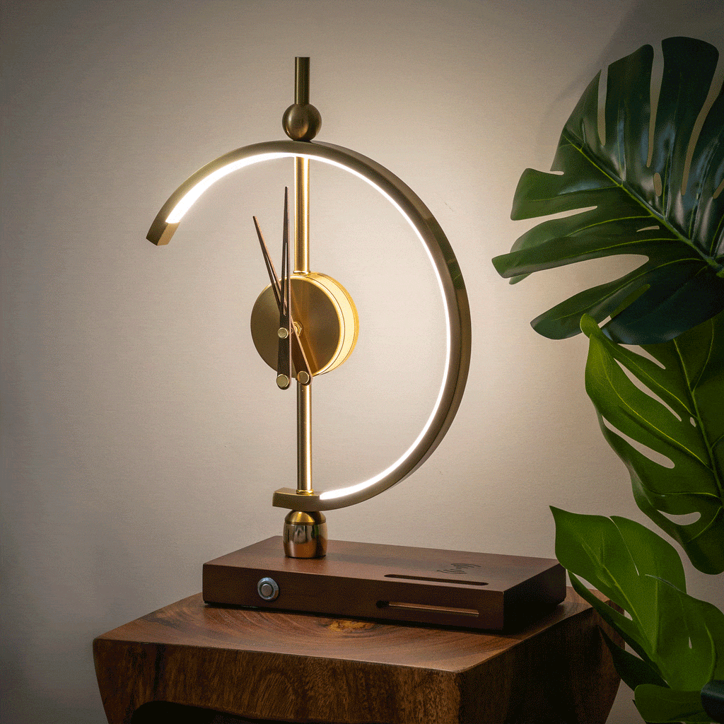 Linynta Clock Lamp (Wireless Charging)
