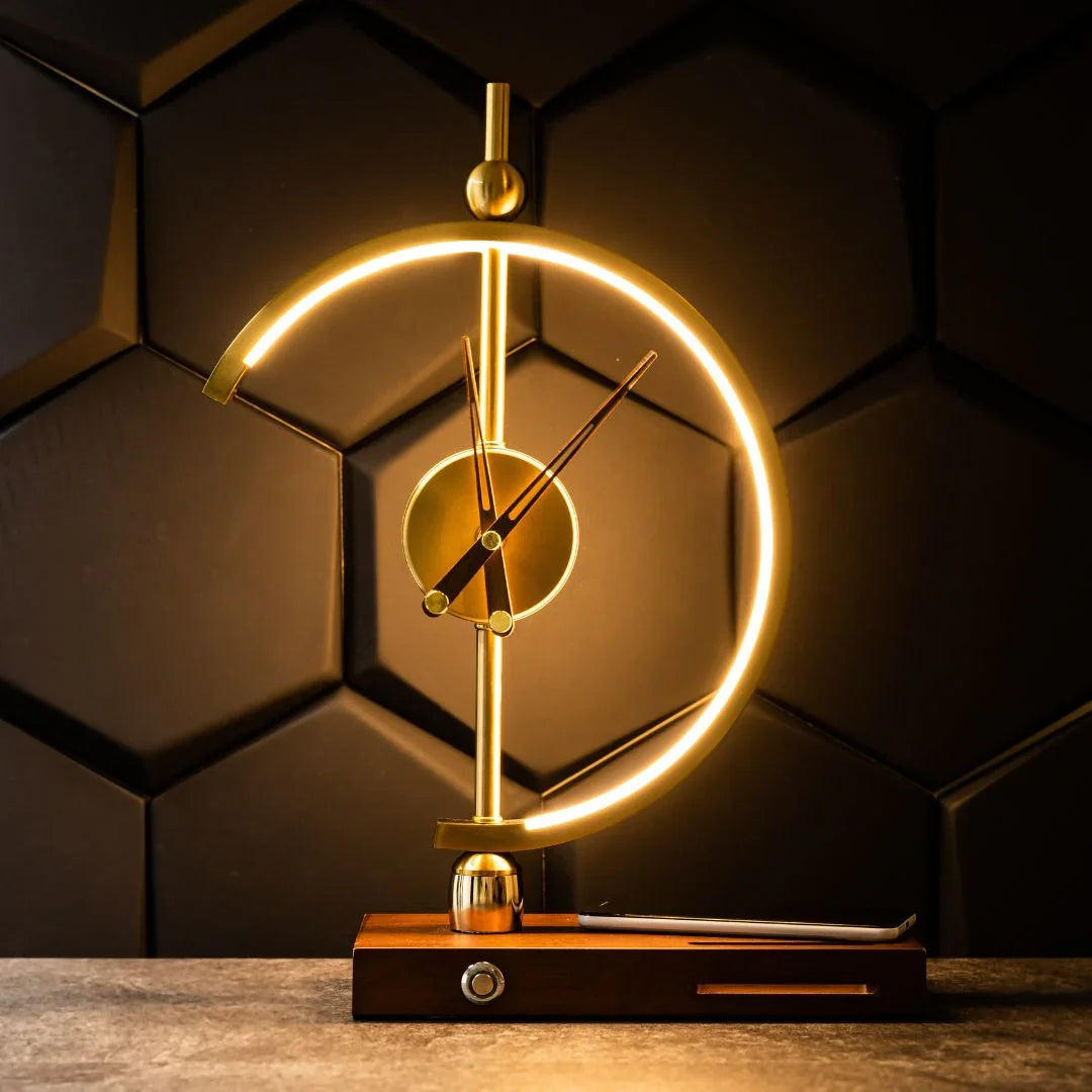 Linynta Clock Lamp (Wireless Charging)