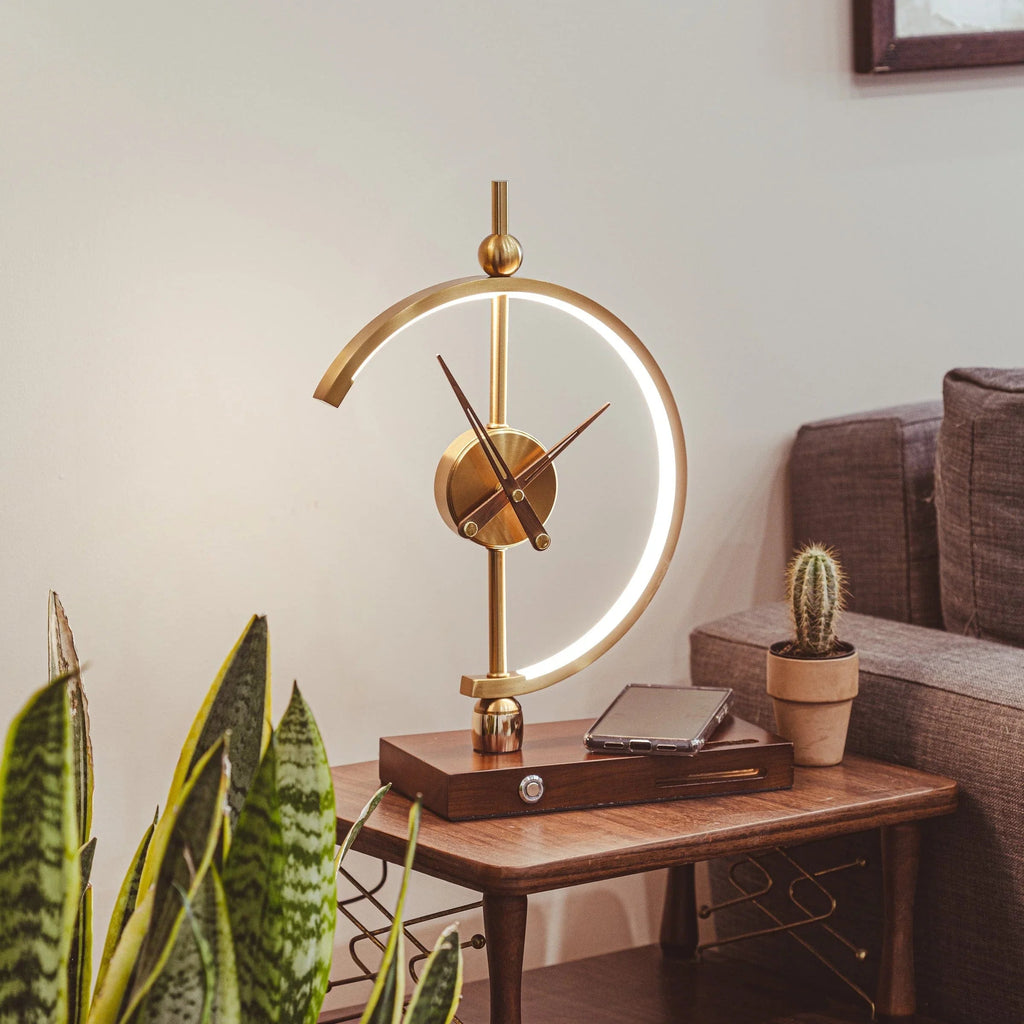 Linynta Clock Lamp (Wireless Charging)