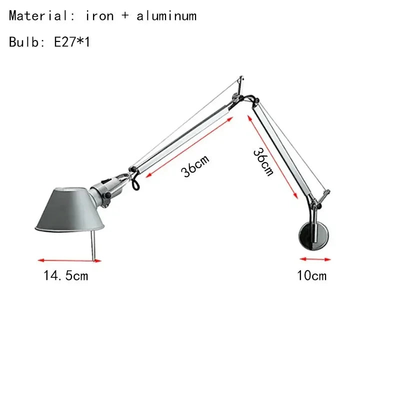 Lorbova Adjustable Wall Lamp