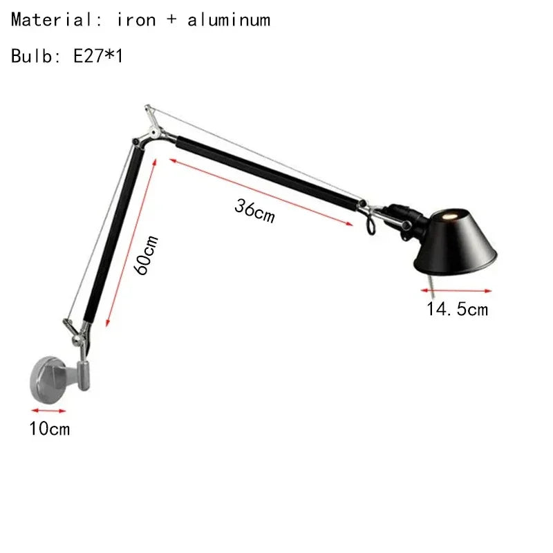 Lorbova Adjustable Wall Lamp