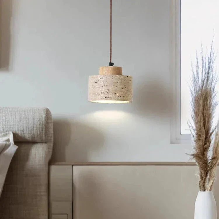 Lorselta Travertine Pendant Lamp
