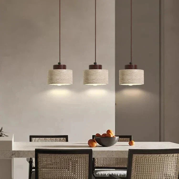 Lorselta Travertine Pendant Lamp