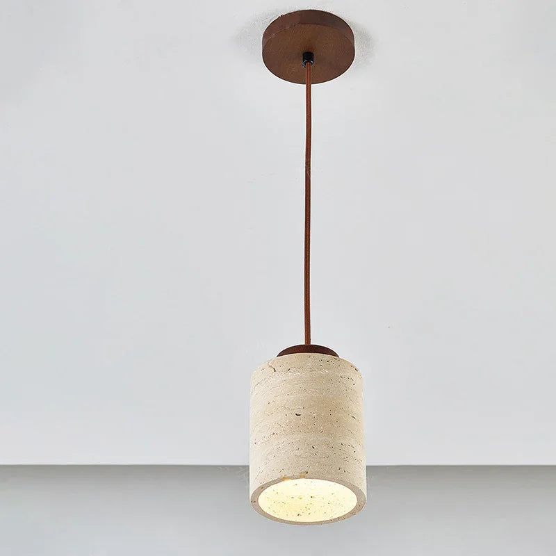 Lorselta Travertine Pendant Lamp