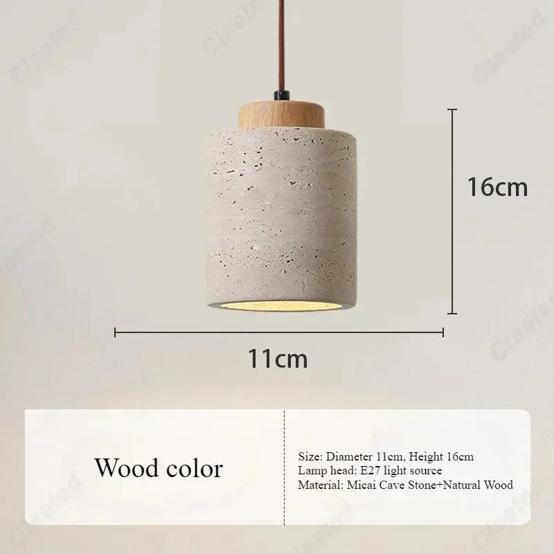 Lorselta Travertine Pendant Lamp