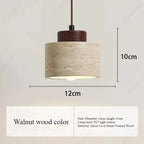 Lorselta Travertine Pendant Lamp