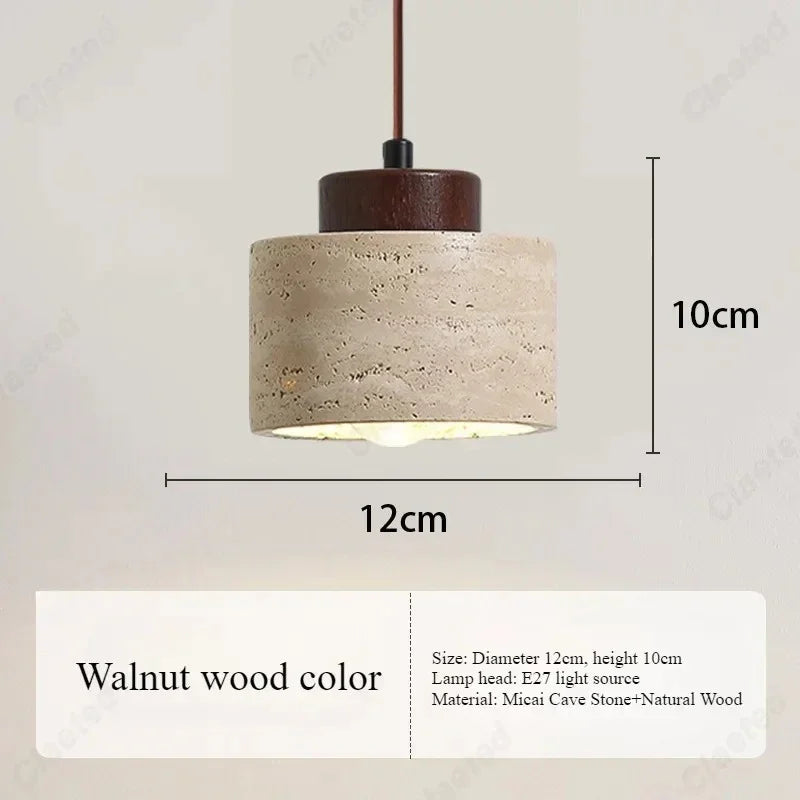 Lorselta Travertine Pendant Lamp