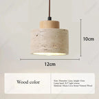 Lorselta Travertine Pendant Lamp
