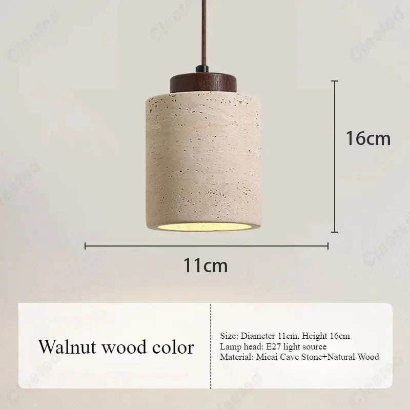 Lorselta Travertine Pendant Lamp