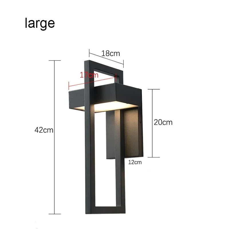 Lortelta Outdoor LED Wall Light