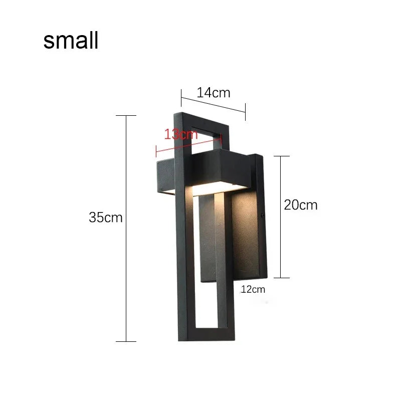 Lortelta Outdoor LED Wall Light