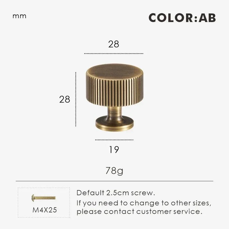 Lorvendo Wall Cabinet Knob