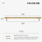 Lorvendo Wall Cabinet Knob