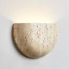 Lorvossa Travertine Wall Lamp