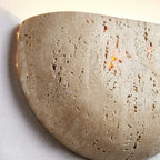 Lorvossa Travertine Wall Lamp