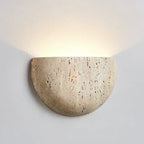 Lorvossa Travertine Wall Lamp