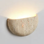Lorvossa Travertine Wall Lamp
