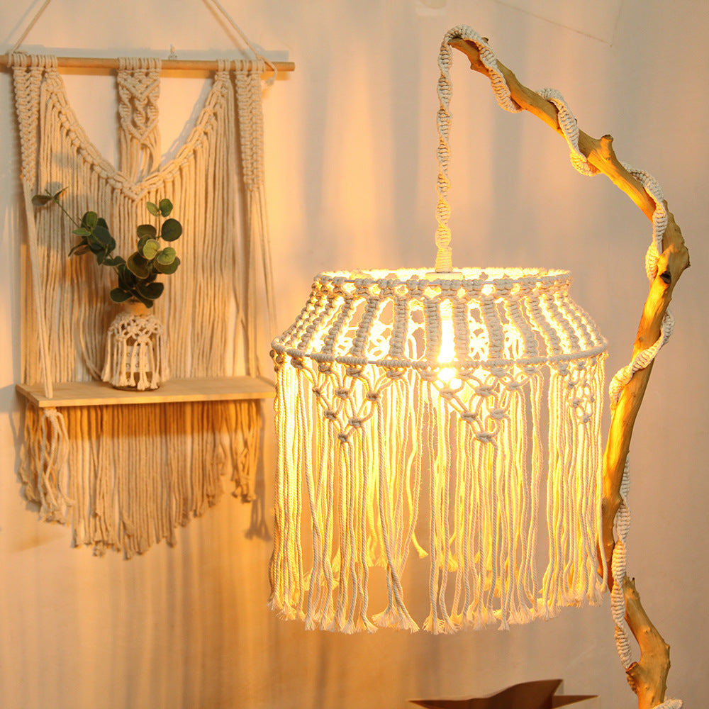 Macrame Hanging Light Shade | TheKanta
