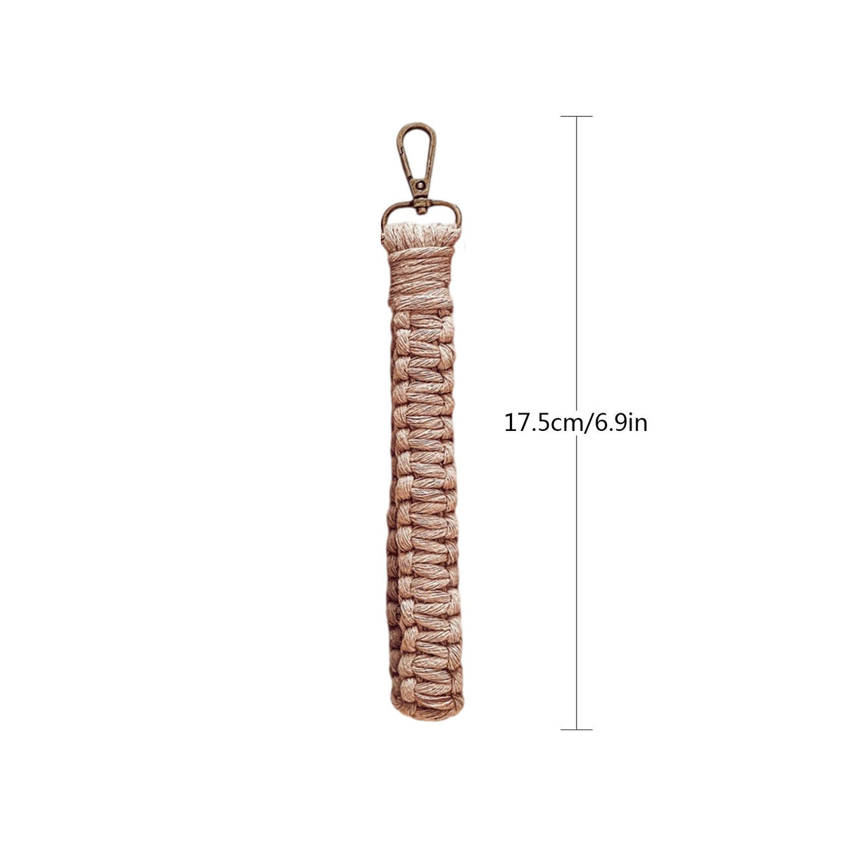 Macrame Keychain Holder with Clip | TheKanta