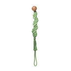 Macrame Keychain Holder with Wooden Accents | TheKanta