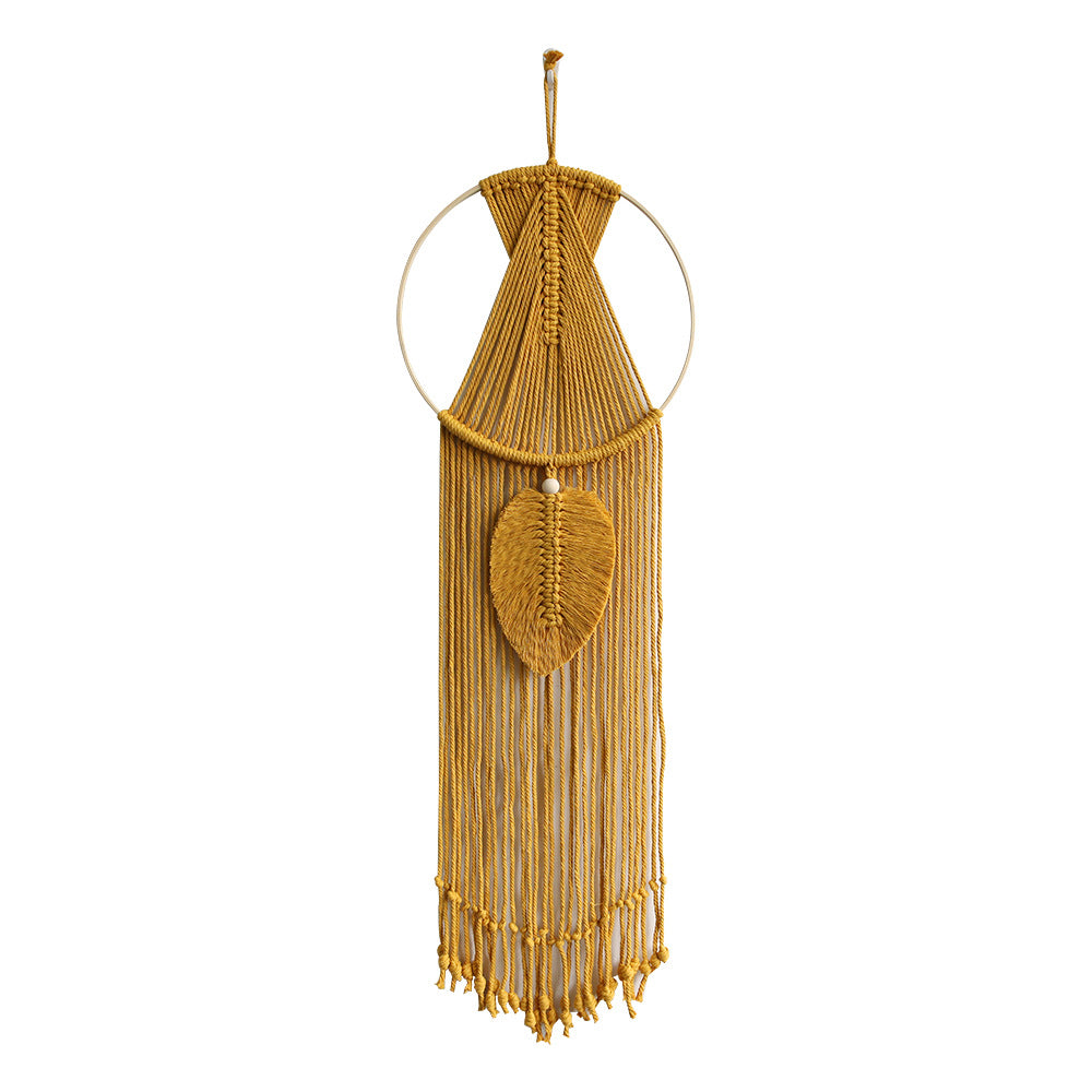 Macrame Wall Art Blue Yellow | TheKanta
