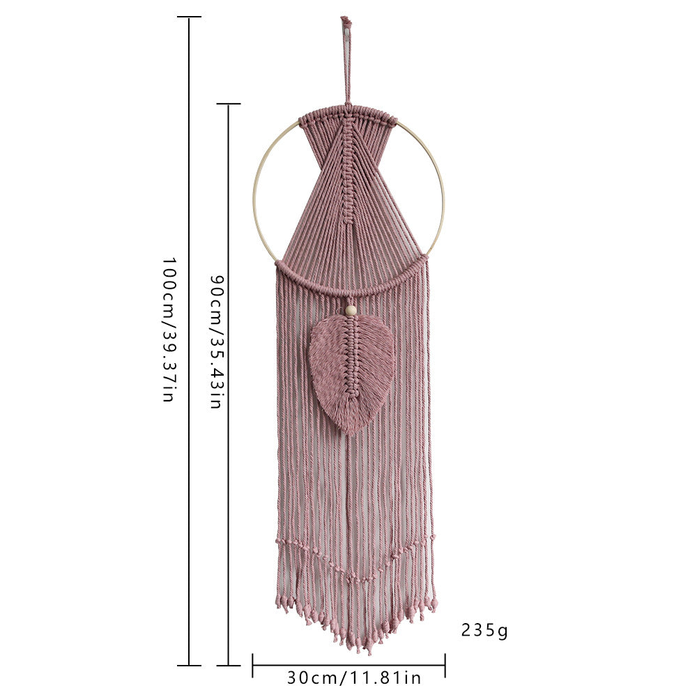 Macrame Wall Art Blue Yellow | TheKanta