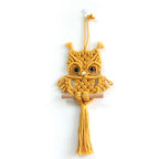 Macrame Wall Decoration Green Beige | TheKanta
