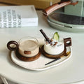 Marfisa Glass Coffee Mug Set