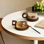 Marfisa Glass Coffee Mug Set